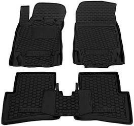 Килимки в салон гумові для Renault Captur 2013-2019 / Рено Каптур