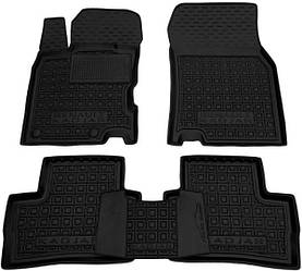 Килимки в салон гумові для Renault Kadjar 2015-2022 / Рено Каджар