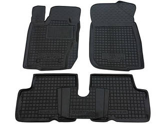 Килимки в салон гумові для Renault Duster 2010-2014 4WD / Рено Дастер