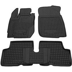 Килимки в салон гумові для Renault Duster 2015-2018 / Рено Дастер