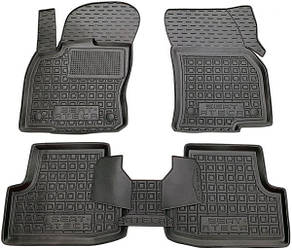 Килимки в салон гумові для Seat Ateca 2016-2020 / Сеат Атека