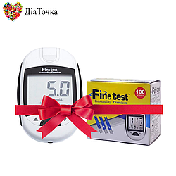 Глюкометр Finetest Premium (Файнтест Преміум) + 100 тест-смужок
