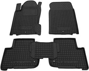 Килимки в салон гумові для Ssang Yong Rexton 2007-2012 / Санг Йонг Рекстон