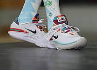 Баскетбольные кроссовки Nike Air Zoom GT Cut 2 Leap High White Red белые