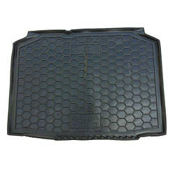 Килимок в багажник гумовий для Skoda Fabia 2007-2014 Хетчбек / Шкода Фабія автогум