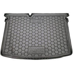 Килимок в багажник гумовий для Skoda Fabia 2015-2021 Хетчбек / Шкода Фабія автогум