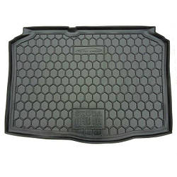 Килимок в багажник гумовий для Skoda Fabia 2000-2007 Хетчбек / Шкода Фабія хетчбек автогум