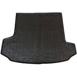 Килимок в багажник гумовий для Skoda Kodiaq 2017-2024 7 місць повнорозмірний / Шкода Кодіак автогум