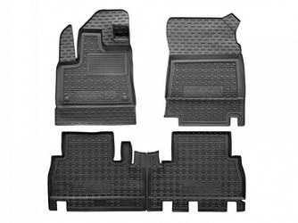 Килимки в салон гумові для Citroen Berlingo 3 2019/Сітроен Берлінго 3 2019+  ( с подлокотником )