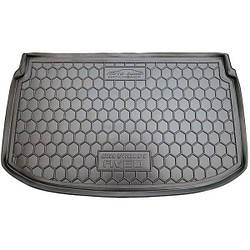 Килимок в багажник гумовий для Chevrolet Aveo 2012-2020 Хетчбек / Шевролет Авео автогум