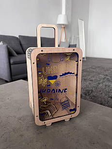 Скарбничка валіза Україна 28\13\9см