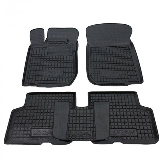 Килимки в салон гумові для DACIA Logan (2004-2012) седан/Дачія Логан, фото 1