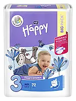 Підгузки Bella Baby Happy Midi 3 (5-9 кг), 72 шт.