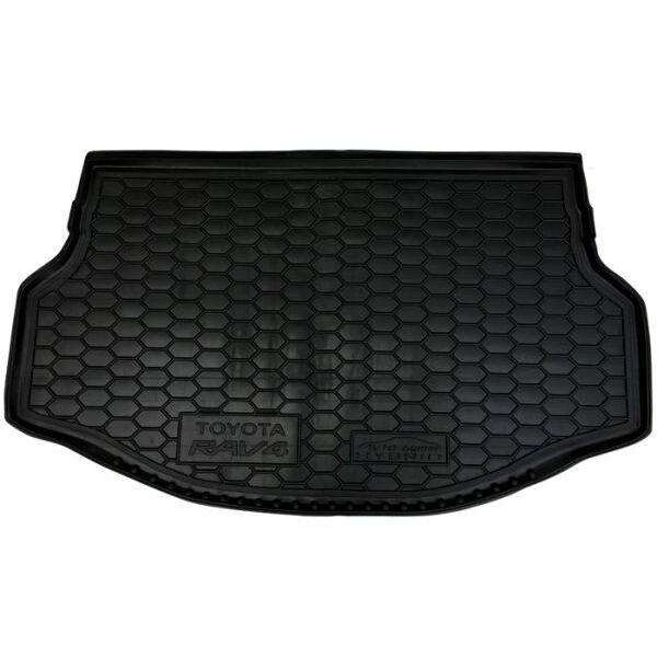 Килимок в багажник гумовий для Toyota RAV4 2013- гібрид / Тойота РАВ4