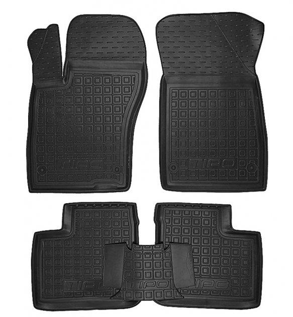 Килимки в салон гумові для Fiat TipoSedan (Mid/Pop) 2016 / Фіат Типо Седан, фото 1