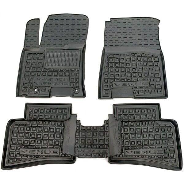 Килимки в салон гумові для Hyundai Venue 2020 Хюндай Венью, фото 1