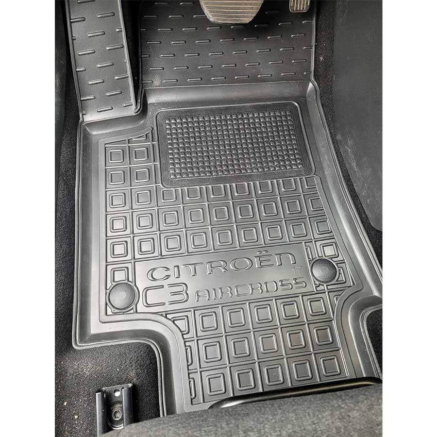 Килимки в салон гумові для Citroen C-3 Aircross (2017)/ Сітроен С3, фото 1
