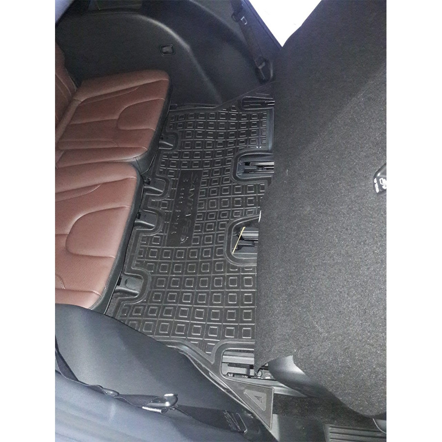 Килимки в салон гумові для Hyundai Santa-Fe (2018-2021) (3-й ряд) / Хюндай Сантафе, фото 1