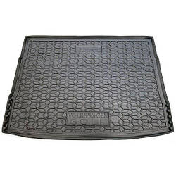 Килимок в багажник гумовий для Volkswagen Golf 8 2020-2025 Хетчбек верхня полиця / Фольксваген Гольф 8