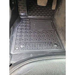 Килимки в салон гумові для Chevrolet Malibu 2012-2016 / Шевроле Малібу автогум