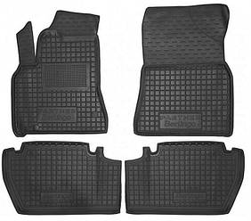 Килимки в салон гумові для Citroen Berlingo (B9) 2008-2018/ Сітроен Берлінго з підлокітником