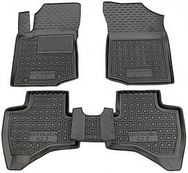 Килимки в салон гумові для Citroen C1 2014/ Сітроен Ц1 2014+