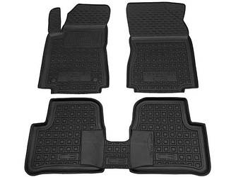 Килимки в салон гумові для Citroen C3 2017+/ Сітроен Ц3 2017+