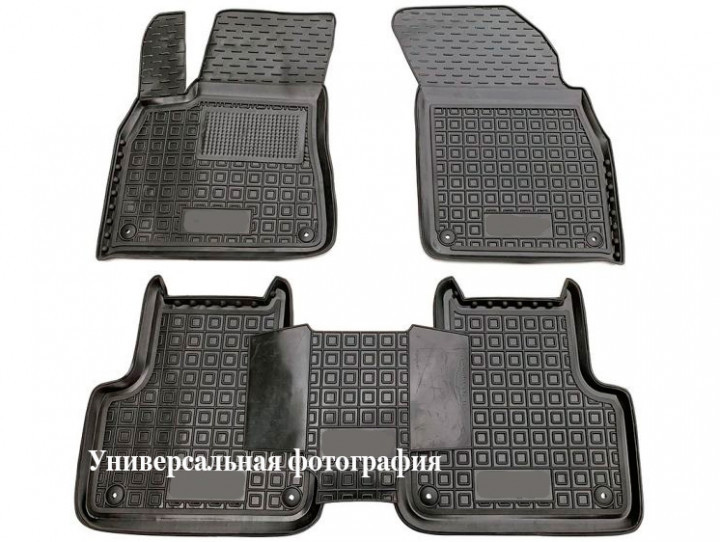 Килимки в салон гумові для Chevrolet Orlando 2011-2018 5 місць / Шевролет Орландо автогум, фото 1