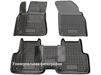 Килимки в салон гумові для Chevrolet Orlando 2011-2018 5 місць / Шевролет Орландо автогум