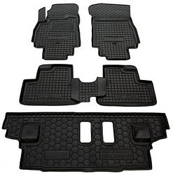 Килимки в салон гумові для Chevrolet Orlando 2011-2018 7 місць / Шевролет Орландо автогум