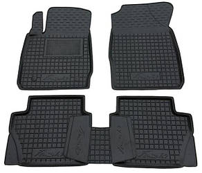 Килимки в салон гумові для Ford Fiesta 2010-2017 / Форд Фієста 2010