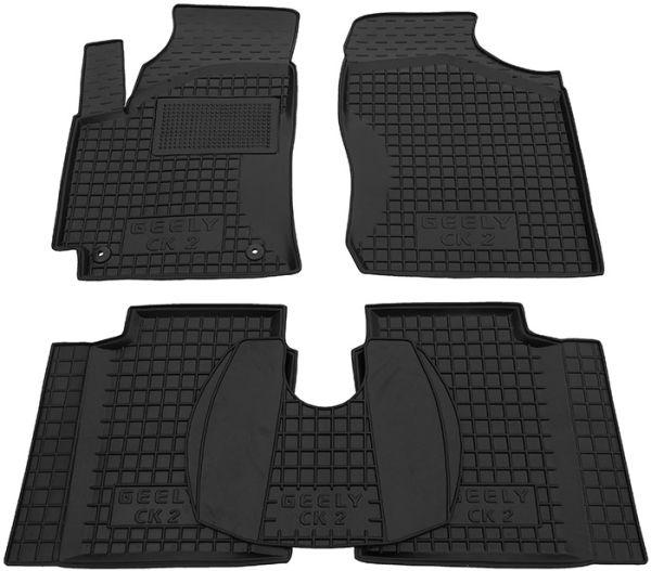Килимки в салон гумові для Geely CK/CK-2 2006/ Джілі CK/CK-2