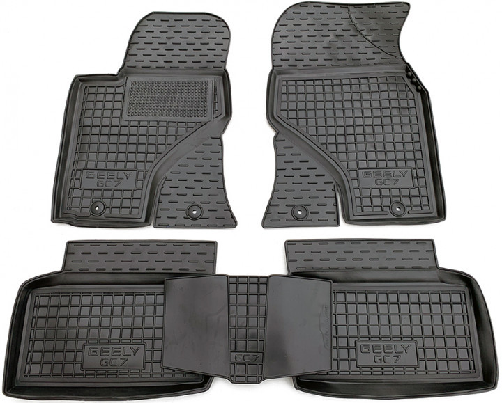 Килимки в салон гумові для Geely GC7 2014+ / Джілі ДжіЦе7