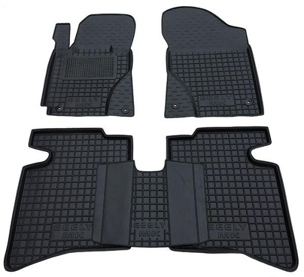 Килимки в салон гумові для Geely MK/MK-2 2006+/ Джілі MK/MK-2 2006+