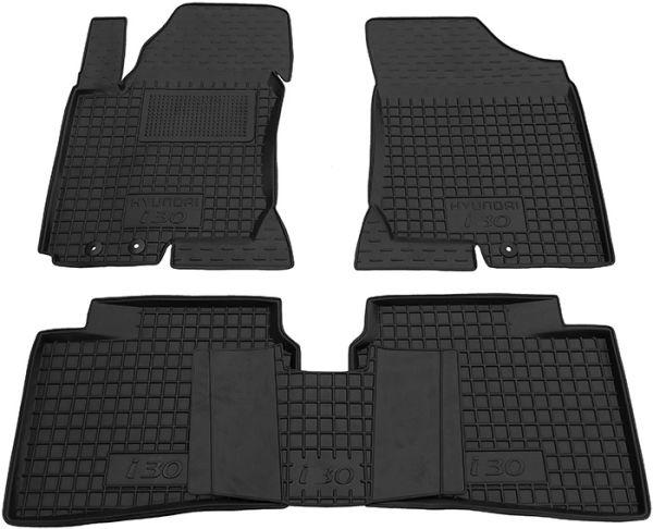 Килимки в салон гумові для Hyundai i30 2007-2012 / Хюндай І30, фото 1
