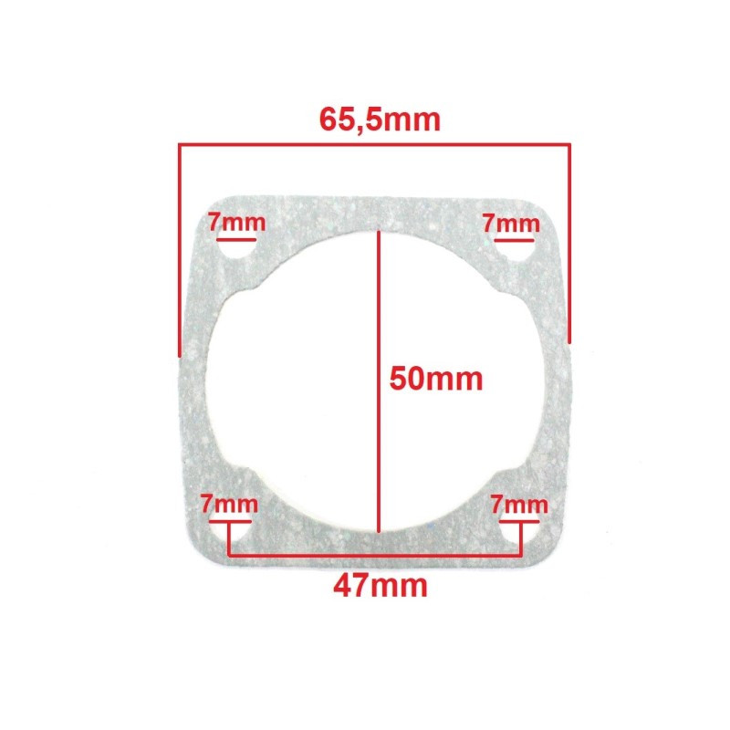 Прокладка під циліндр двигуна мінімото, дитячий квадроцикл та мотоцикл Ø40-44 мм