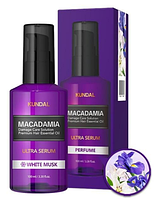 Восстанавливающая сыворотка для поврежденных волос Kundal Macadamia Ultra Serum white Musk 100ml