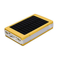 Корпус повербанка PowerBank на 5 18650 Li-ion Li-Pol (под пайку) с солнечной панелью и фонарем, 2x USB до 2A