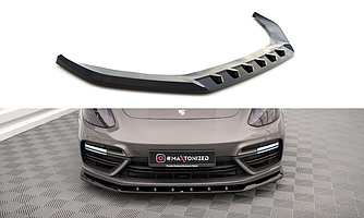 Сплітер Porsche Panamera 971 E-Hybrid (16-20) тюнінг обвіс губа спідниця елерон (V1)