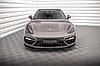 Сплітер Porsche Panamera 971 E-Hybrid (16-20) тюнінг обвіс губа спідниця елерон (V2), фото 4