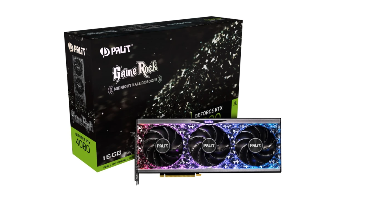 Відеокарта GF RTX 4080 16GB GDDR6X GameRock Palit (NED4080019T2-1030G)