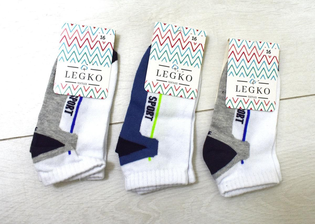 Шкарпетки дитячі демісезонні для хлопчика, укорочені, LEGKO