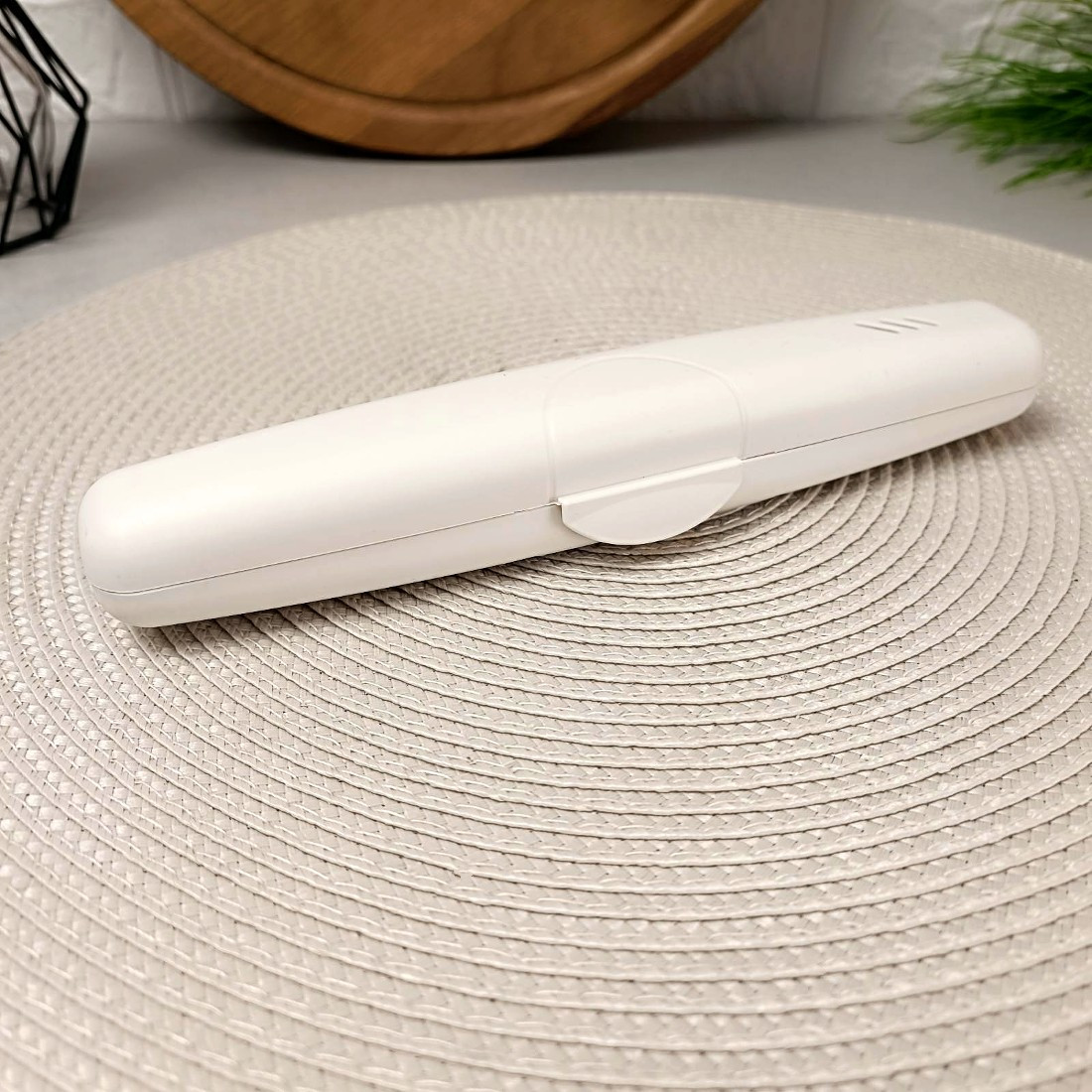 Пластиковий футляр для зубних щіток Біла троянда Алеана