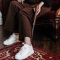 Ложка взуттєва лопатка ріжок для взуття з дерев'яною ручкою 500