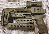 Тюнінг комплект DLG Tactical для АК 74. Олива., фото 5