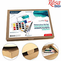 Набір матеріалів для акварельного живопису ROSA Studio