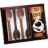 Цукерки Ложки із Молочного та Чорного Шоколаду Milk Dark Chocolate Elit Choco Spoons 54 г Туреччина, фото 3