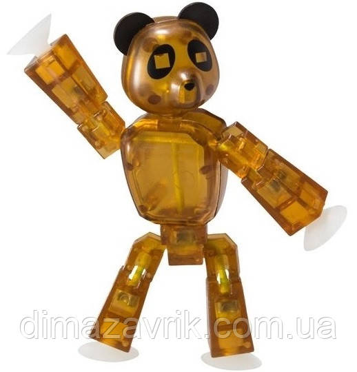 Ігрова фігурка "StikBot" Панда Стикбот тварини для анімаційної творчості Сюрприз у капсулі 1 шт., фото 1