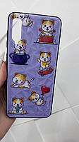 Чохол WAVE Majesty Case Samsung Galaxy A12/M12 (A125F/M127F) pretty kittens/light purple 34665  pretty