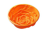 Форма силиконовая для выпечки кекса Empire Роза EM-7096 7х24 см